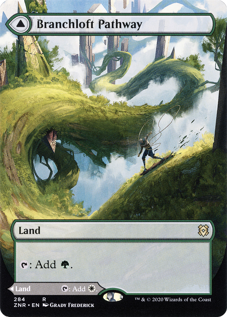 Branchloft Pathway // Boulderloft Pathway MTG proxy card