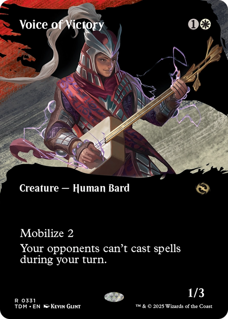 Voice of Victory MTG proxy card
