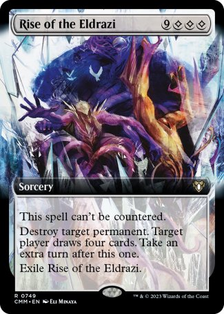 Rise of the Eldrazi proxy card MTG Commander Masters