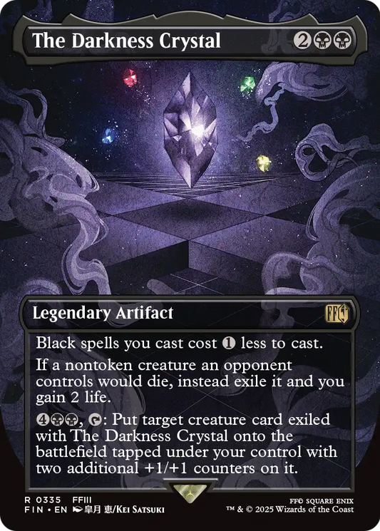 The Darkness Crystal MTG proxy card