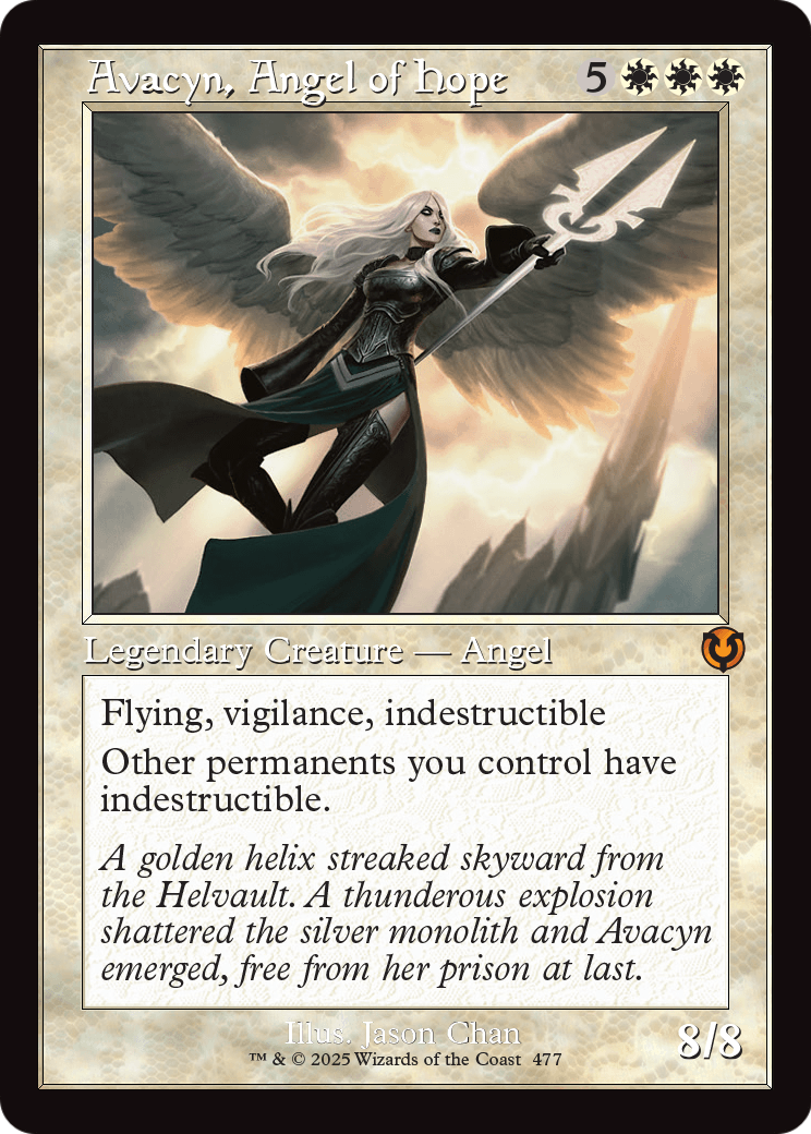 Avacyn, Angel of Hope MTG proxy card