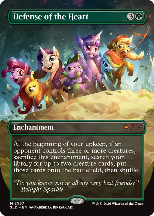 Defense of the Heart MTG proxy card
