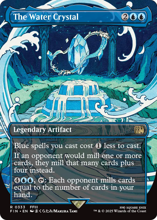 The Water Crystal MTG proxy card