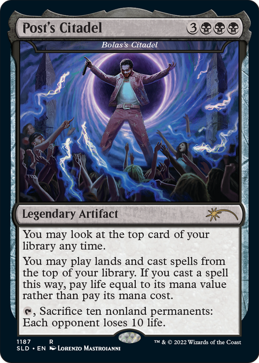 Bolas's Citadel “Post's Citadel” MTG proxy card