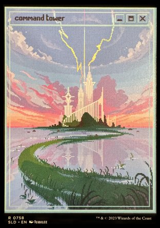 Command Tower proxy card MTG Secret Lair Drop