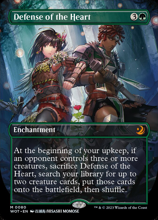 Defense of the Heart MTG proxy card