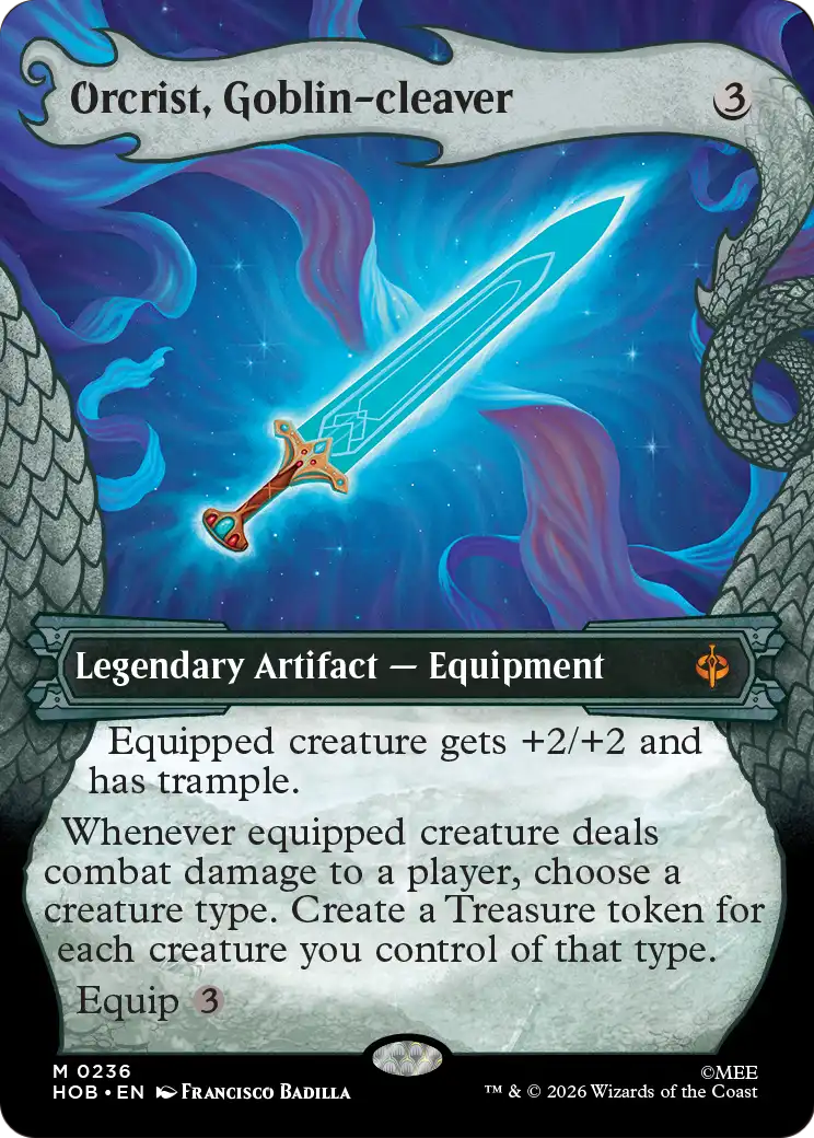 Orcrist, Goblin-cleaver MTG proxy card