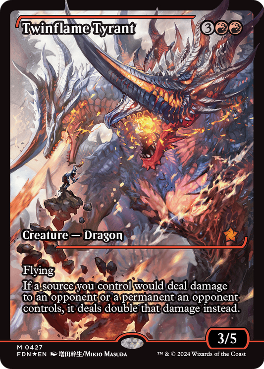 Twinflame Tyrant MTG proxy card