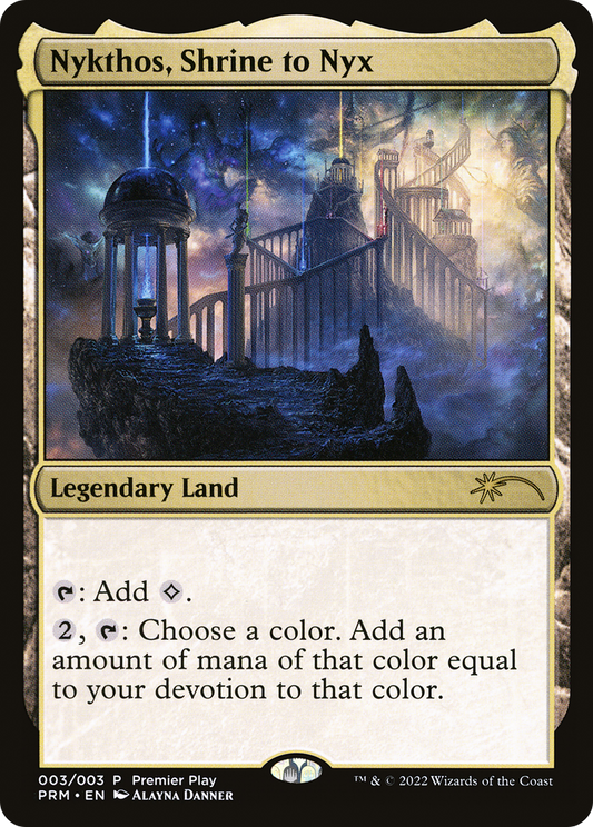 Nykthos, Shrine to Nyx MTG proxy card