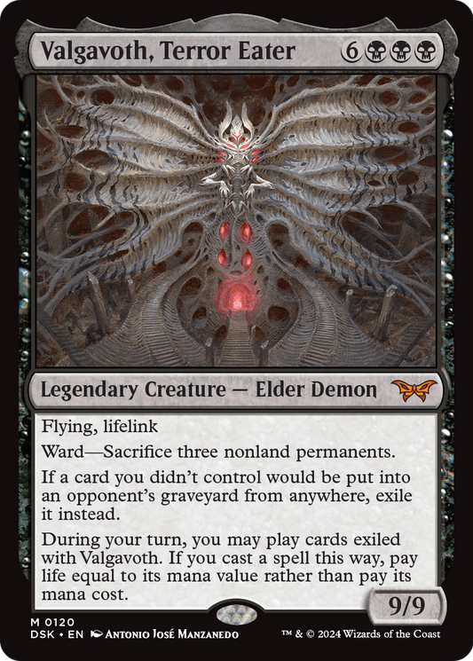 Valgavoth, Terror Eater MTG proxy card