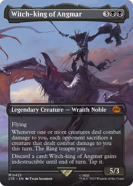 Witch-king of Angmar MTG proxy card