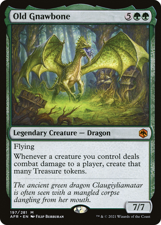 Old Gnawbone MTG proxy card
