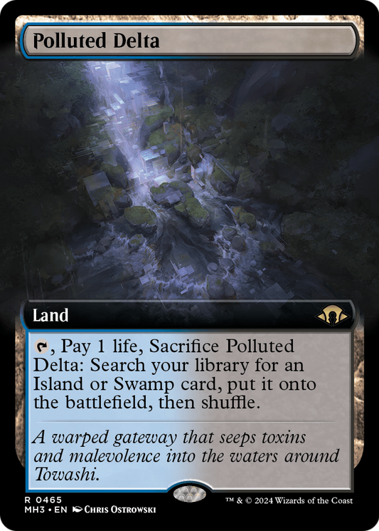 Polluted Delta MTG proxy card