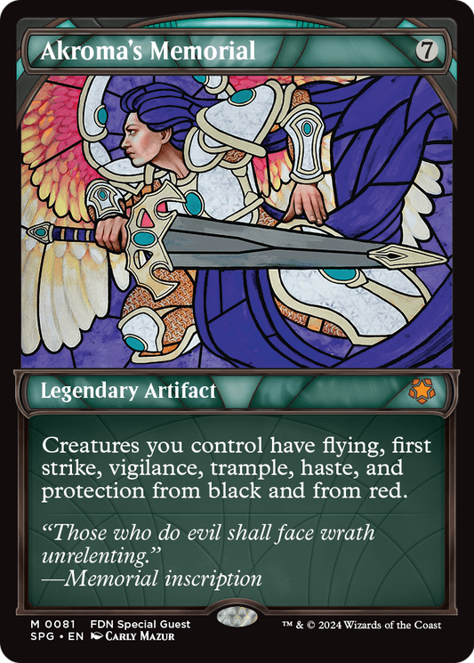 Akroma's Memorial MTG proxy card