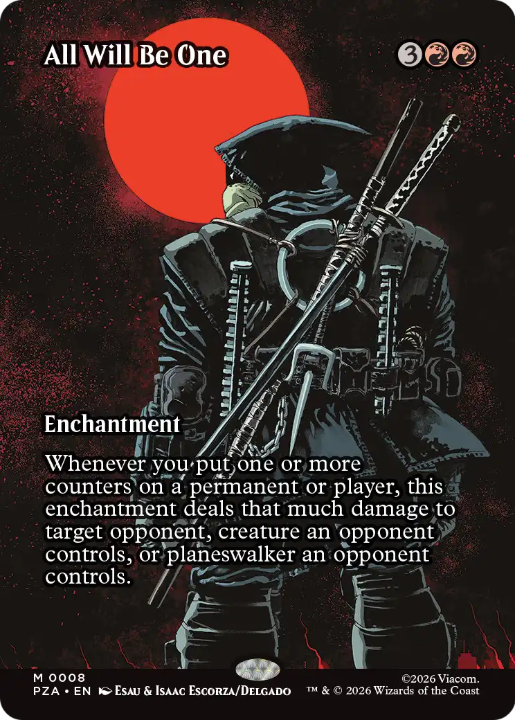 All Will Be One MTG proxy card