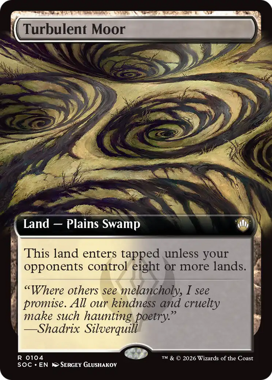 Turbulent Moor MTG proxy card