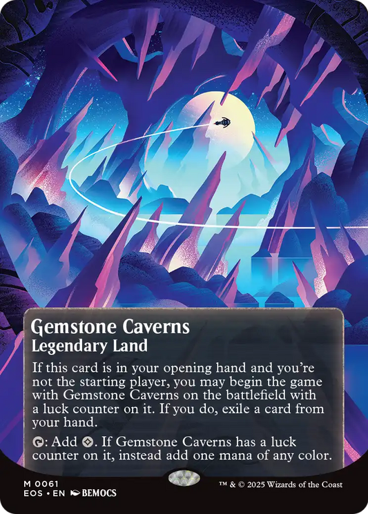 Gemstone Caverns MTG proxy card