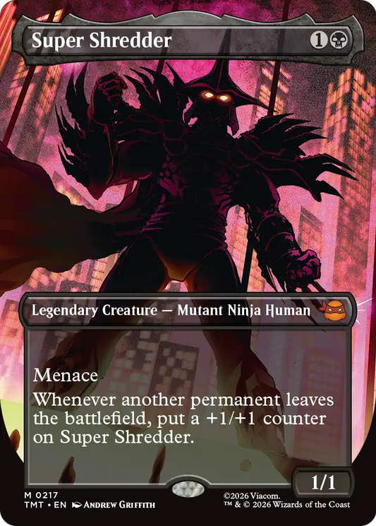 Super Shredder MTG proxy card