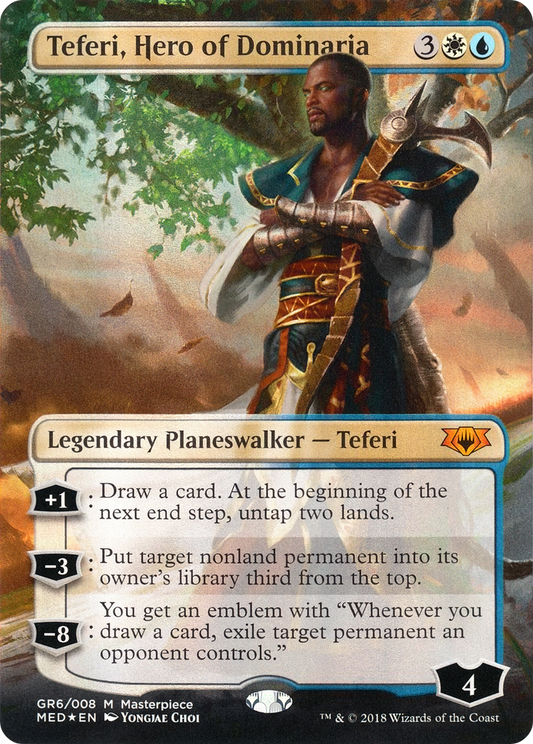 Teferi, Hero of Dominaria MTG proxy card