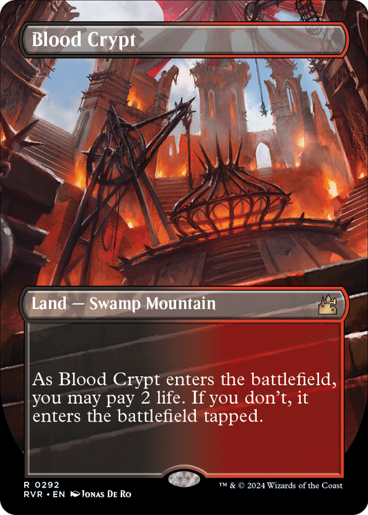 Blood Crypt MTG proxy card