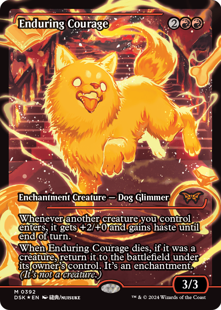 Enduring Courage MTG proxy card