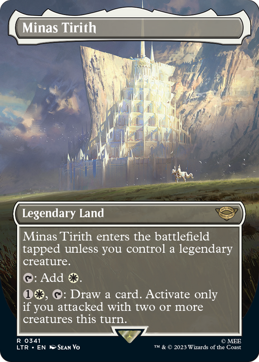 Minas Tirith MTG proxy card