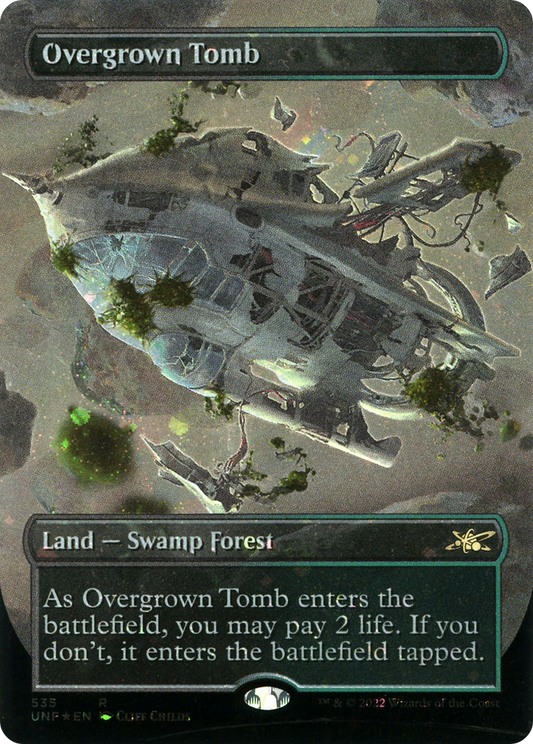 Overgrown Tomb MTG proxy card