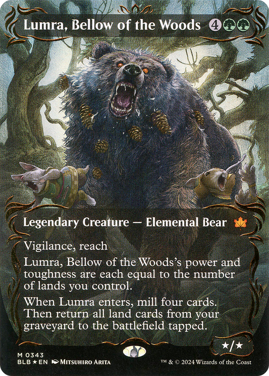 Lumra, Bellow of the Woods MTG proxy card