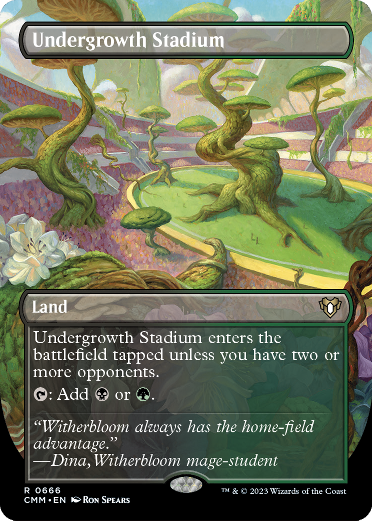 Undergrowth Stadium MTG proxy card