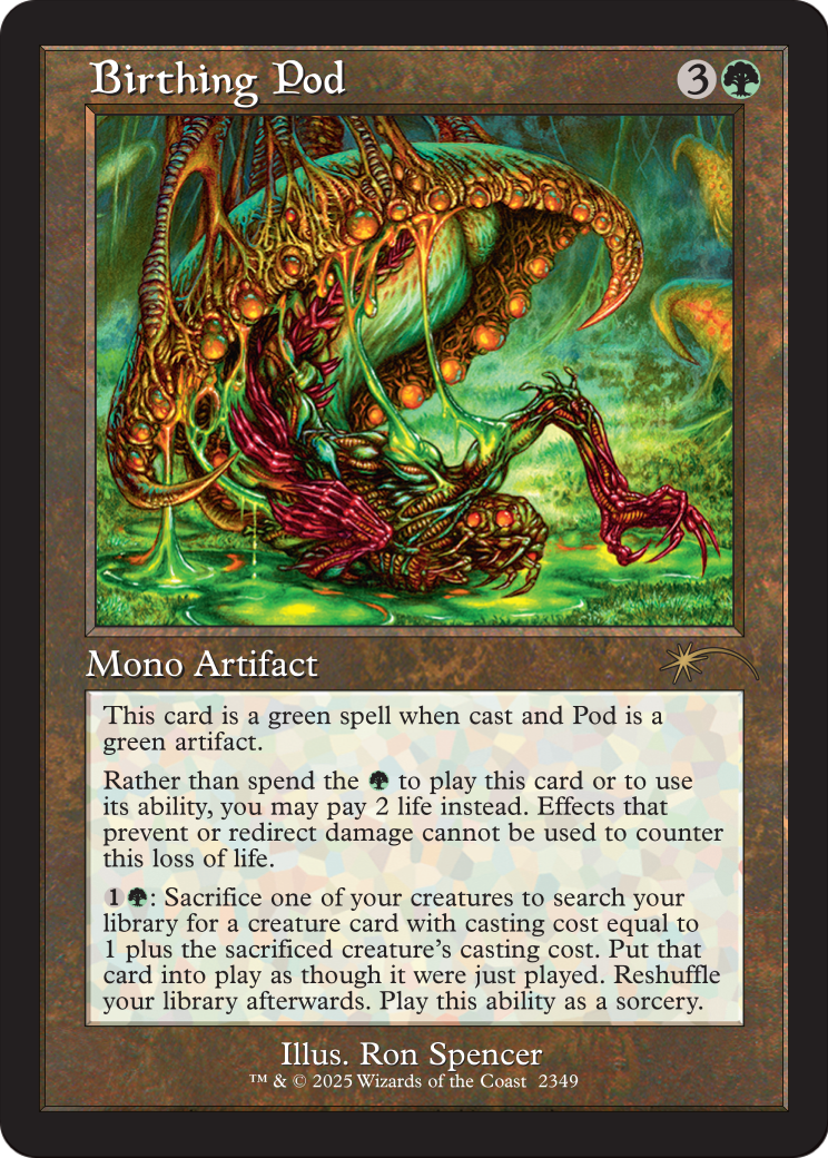 Birthing Pod MTG proxy card