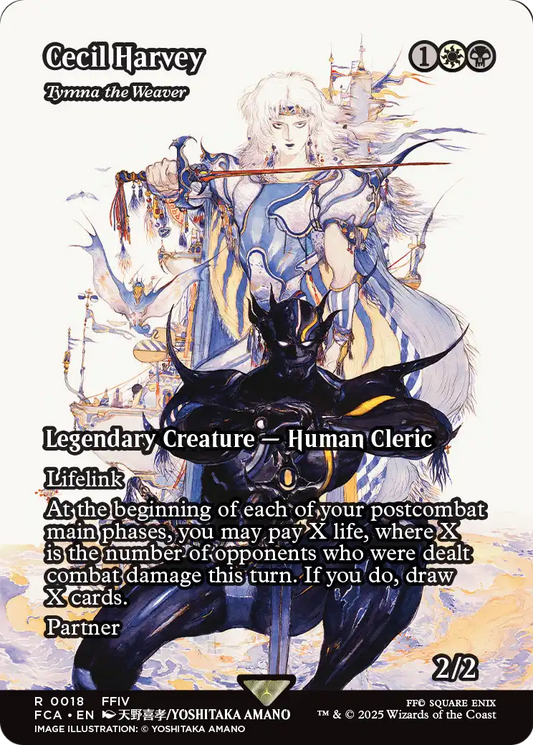 Tymna the Weaver “Cecil Harvey” MTG proxy card
