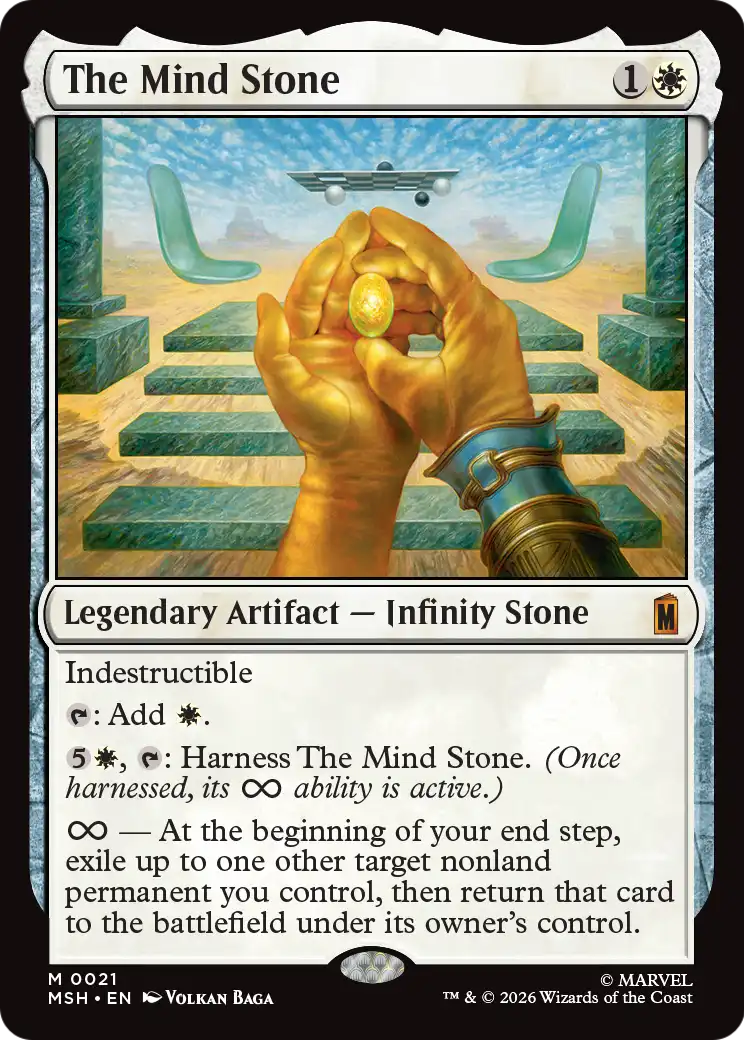 The Mind Stone MTG proxy card
