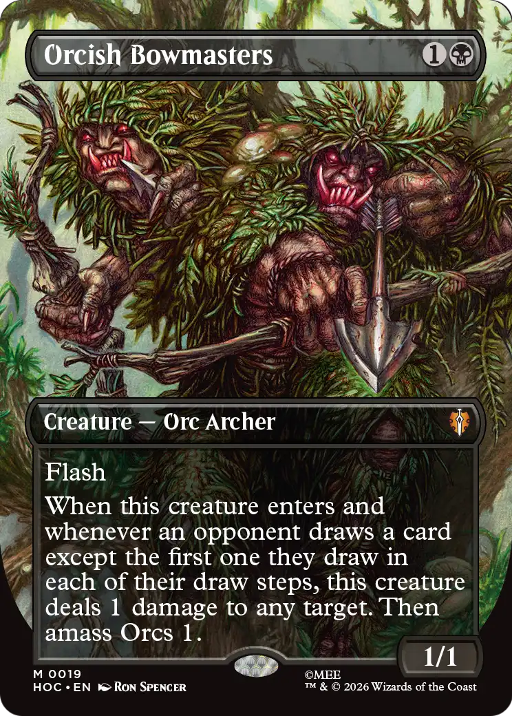Orcish Bowmasters MTG proxy card