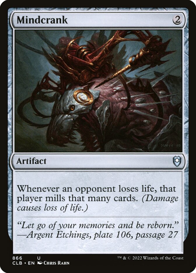 Mindcrank MTG proxy card