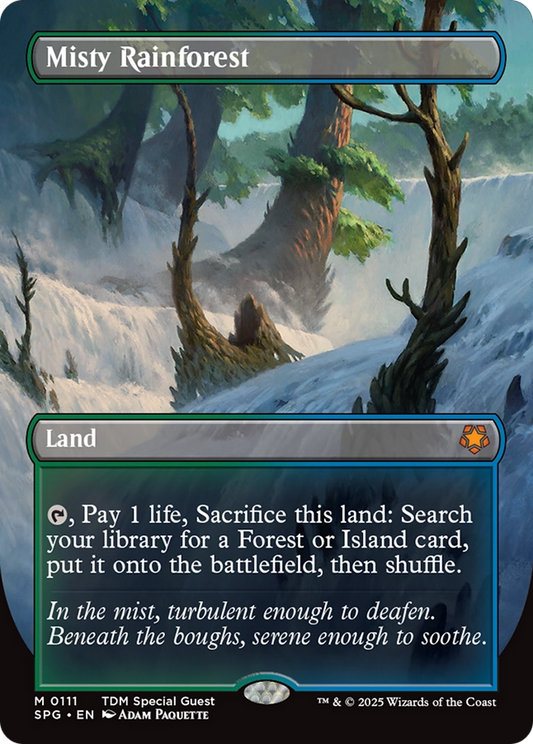 Misty Rainforest MTG proxy card