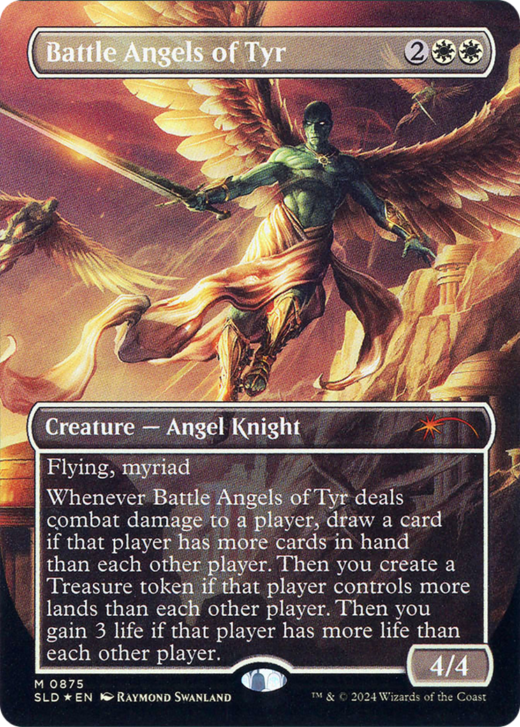 Battle Angels of Tyr MTG proxy card