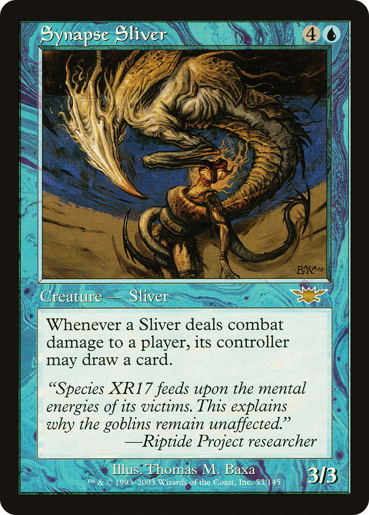 Synapse Sliver MTG proxy card