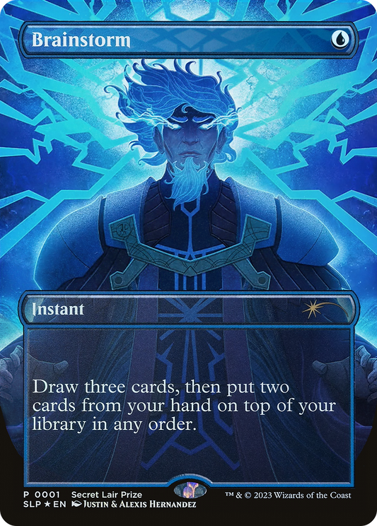Brainstorm MTG proxy card