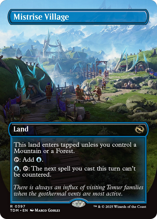 Mistrise Village MTG proxy card