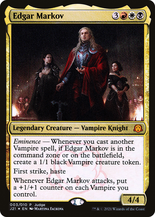 Edgar Markov MTG proxy card