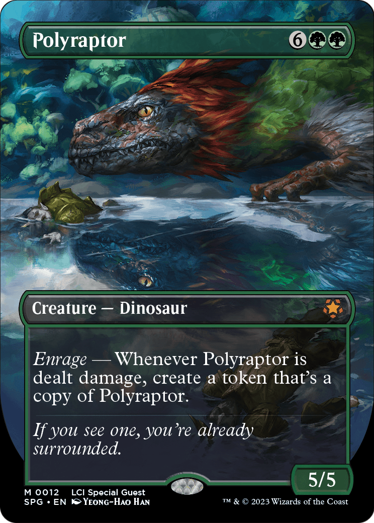 Polyraptor MTG proxy card