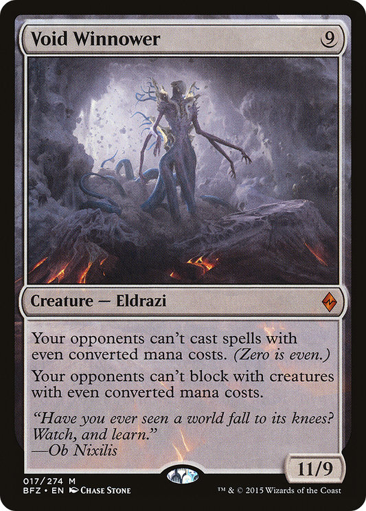 Void Winnower MTG proxy card