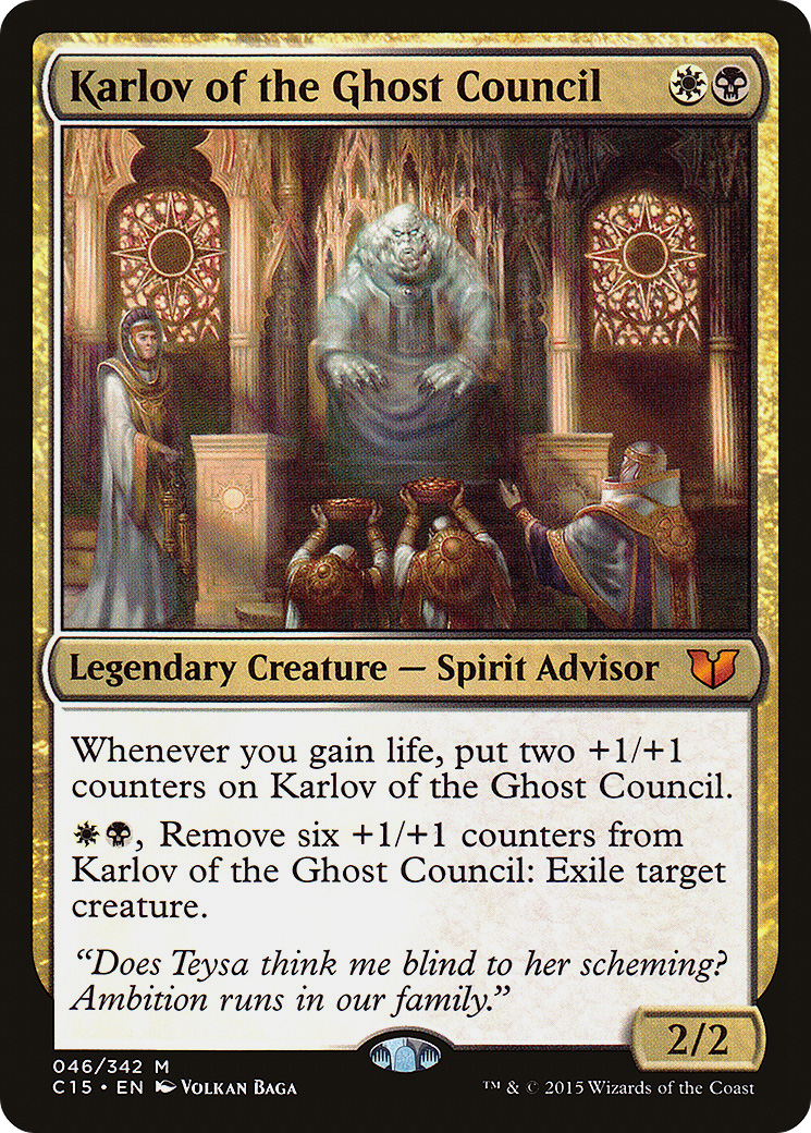 Karlov of the Ghost Council MTG proxy card