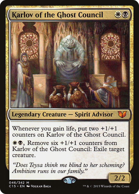 Karlov of the Ghost Council MTG proxy card