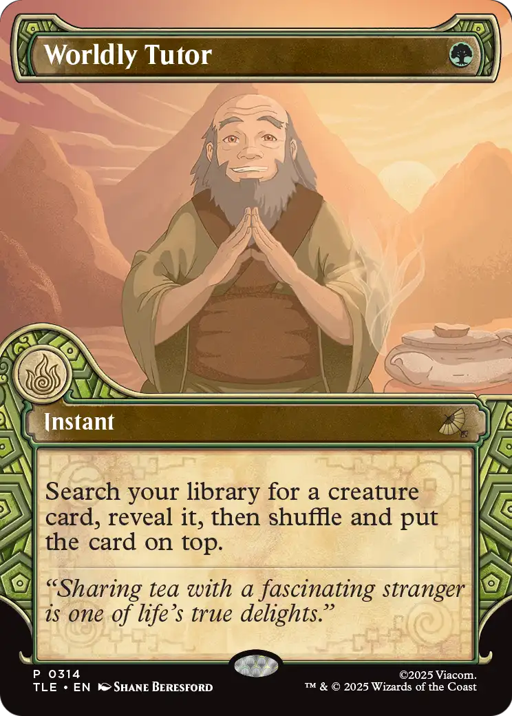 Worldly Tutor MTG proxy card
