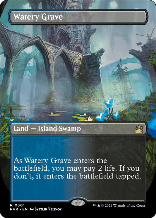Watery Grave MTG proxy card