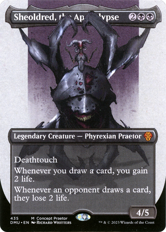 Sheoldred, the Apocalypse MTG proxy card