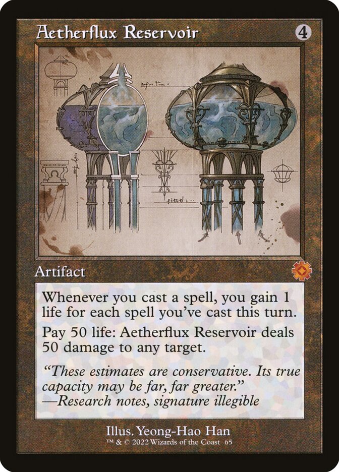 Aetherflux Reservoir MTG proxy card