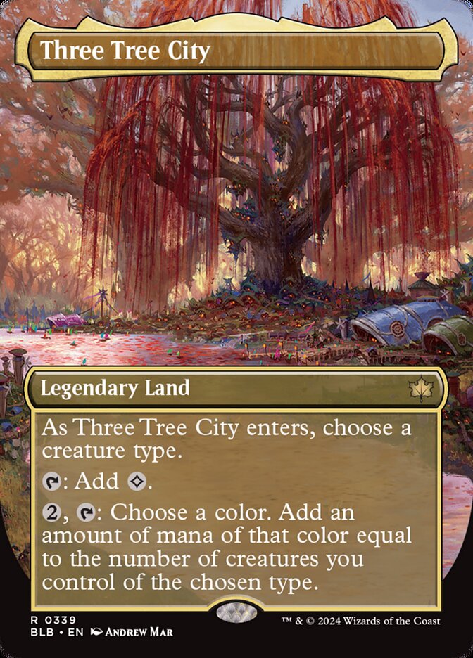 Three Tree City MTG proxy card