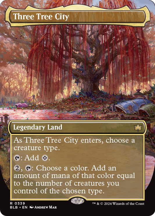 Three Tree City MTG proxy card